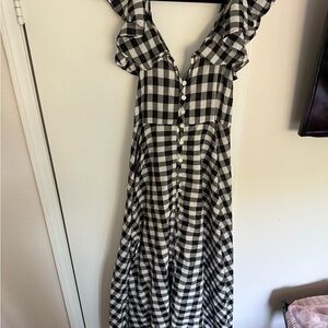 J.Crew Checkered Summer Dress